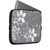 Blume-Wandpapier 2 Laptopschutzhülle (Vorne Rechts)