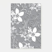 Blume-Wandpapier 2 Post-it Klebezettel (Vorderseite)