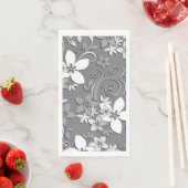 Blume-Wandpapier 2 Serviette (Beispiel)