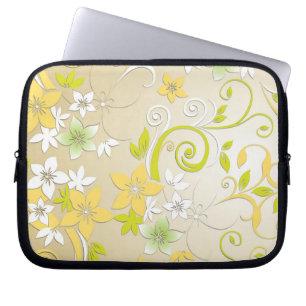 Blume - Wandpapier 3 Laptopschutzhülle