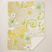 Blume - Wandpapier 3 Sherpadecke (Vorderseite)