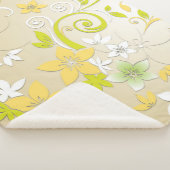 Blume - Wandpapier 3 Sherpadecke (3/4)