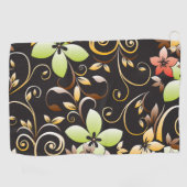 Blume - Wandpapier 4 Golfhandtuch (Horizontal)