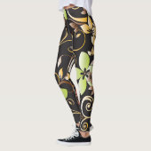 Blume - Wandpapier 4 Leggings (Links)