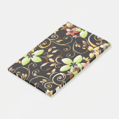 Blume - Wandpapier 4 Post-it Klebezettel (angewinkelt)