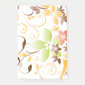 Blume - Wandpapier 5 Post-it Klebezettel (Vorderseite)