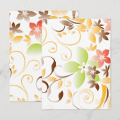 Blume - Wandpapier 5 Postkarte (Vorne/Hinten)