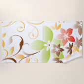 Blume - Wandpapier 5 Strandtuch (Vorderseite)
