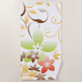 Blume - Wandpapier 5 Strandtuch (Vorderseite)