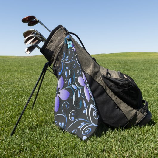 Blume - Wandpapier 6 Golfhandtuch (Gras)