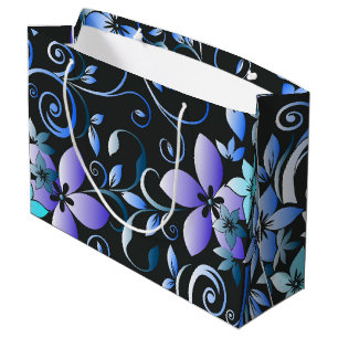 Blume - Wandpapier 6 Große Geschenktüte