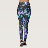 Blume - Wandpapier 6 Leggings (Rückseite)