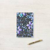 Blume - Wandpapier 6 Post-it Klebezettel (Auf Schreibtisch)