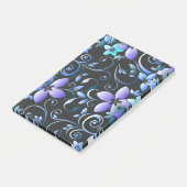 Blume - Wandpapier 6 Post-it Klebezettel (angewinkelt)