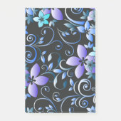 Blume - Wandpapier 6 Post-it Klebezettel (Vorderseite)