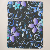 Blume - Wandpapier 6 Sherpadecke (Vorderseite)