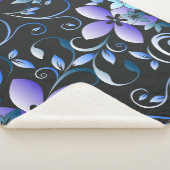 Blume - Wandpapier 6 Sherpadecke (3/4)