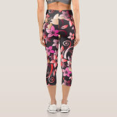 Blume - Wandpapier 7 Capri Leggings (Rückseite)