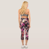 Blume - Wandpapier 7 Capri Leggings (Rückseite)