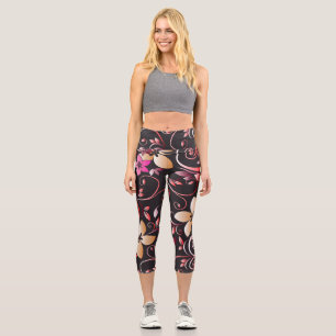 Blume - Wandpapier 7 Capri Leggings