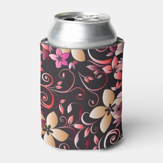Blume - Wandpapier 7 Dosenkühler (Kanne Vorderseite)