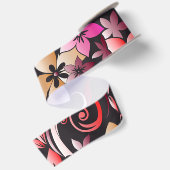 Blume - Wandpapier 7 Satinband (Rückseite)
