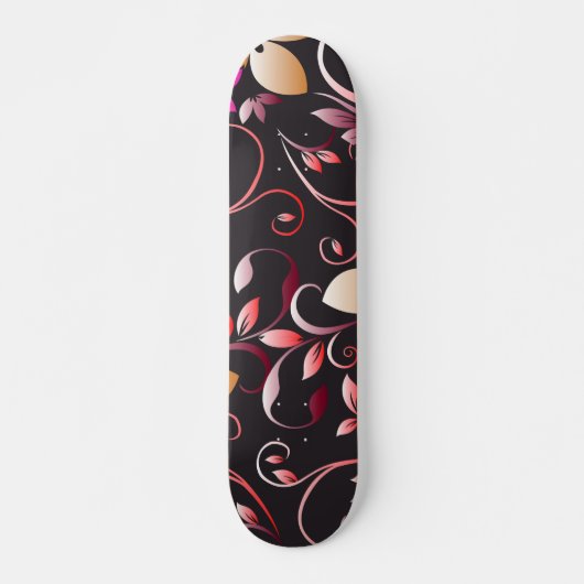 Blume - Wandpapier 7 Skateboard (Vorne)