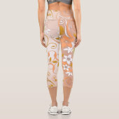 Blume - Wandpapier 8 Capri Leggings (Rückseite)