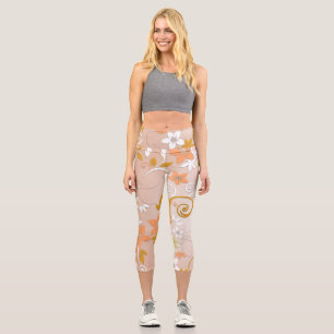 Blume - Wandpapier 8 Capri Leggings