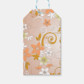 Blume - Wandpapier 8 Geschenkanhänger (Vorderseite)