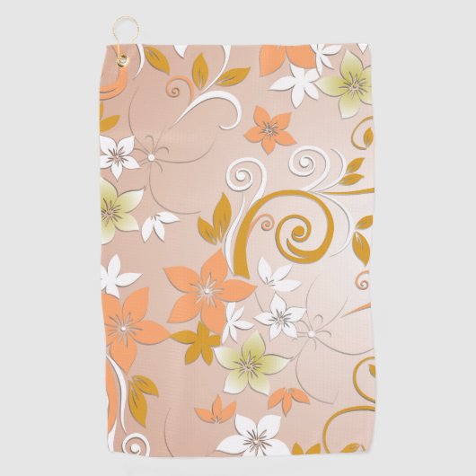 Blume - Wandpapier 8 Golfhandtuch (Vorderseite)