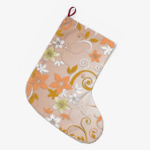 Blume - Wandpapier 8 Großer Weihnachtsstrumpf (Vorderansicht (hängend))