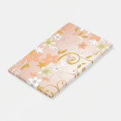 Blume - Wandpapier 8 Post-it Klebezettel (angewinkelt)