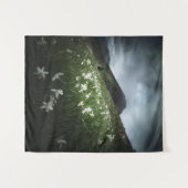 Blume Wandteppich (Vorderseite (Horizontal))