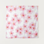 Blume Wandteppich (Vorderseite (Horizontal))