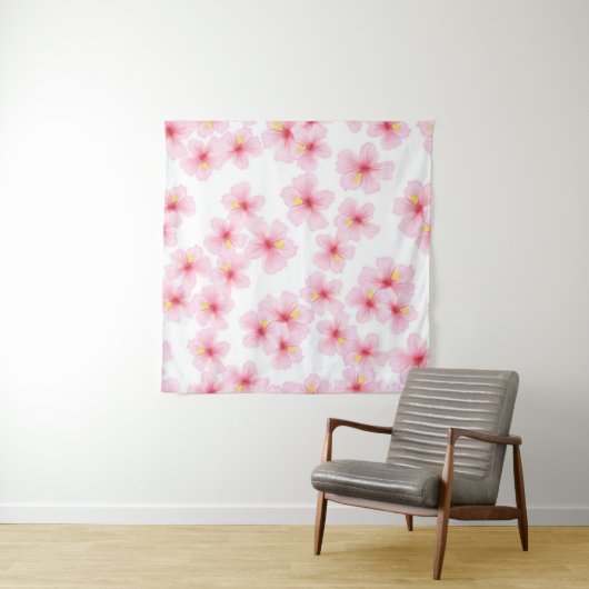 Blume Wandteppich (Beispiel (Horizontal))