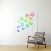 Blume Wandteppich (Beispiel (Horizontal))