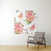 Blume Wandteppich (Beispiel (Horizontal))