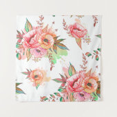 Blume Wandteppich (Vorderseite)