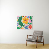 Blume Wandteppich (Beispiel (Horizontal))