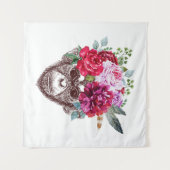 Blume Wandteppich (Vorderseite (Horizontal))