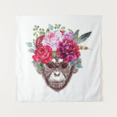 Blume Wandteppich (Vorderseite)