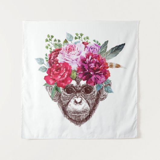 Blume Wandteppich (Vorderseite)