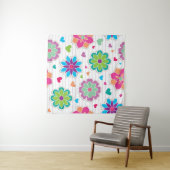Blume Wandteppich (Beispiel (Horizontal))