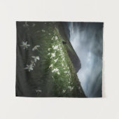 Blume Wandteppich (Vorderseite (Horizontal))