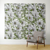 Blume Wandteppich (Beispiel (Horizontal))