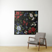 Blume Wandteppich (Beispiel (Horizontal))