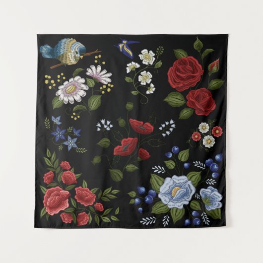 Blume Wandteppich (Vorderseite)