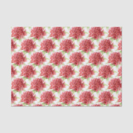 Blume Waratah Aquarell rotes botanisches Gewebepap Seidenpapier