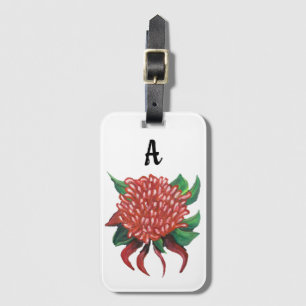 Blume Waratah Gepäckanhänger